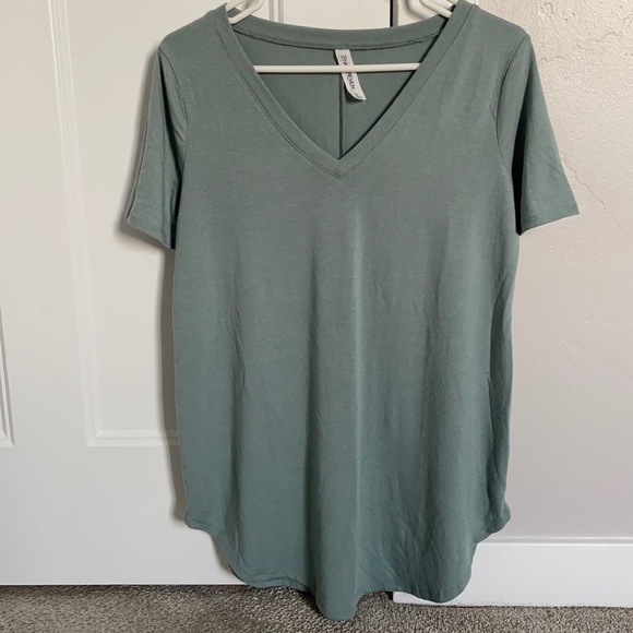 V-neck Tunic Tee - Picture 1 of 5